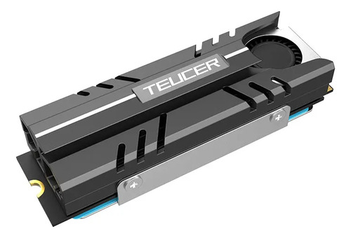 Dissipador De Calor Para Ssd M2 Nvme 2280 Com Fan E Sem Led