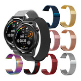 Correa Acero Malla Compatible Con Huawei Watch Gt Runner