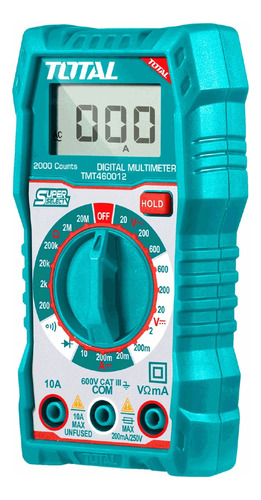 Multimetro Digital 600v Tester De Corriente Alterna + Cables
