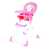 Silla De Comer Roxy Rainbow® Regulable Color Rosa - Gatito