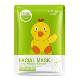 5 Mascarillas Faciales Cute Animal Bioaqua Hidratantes 30g