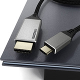 Cable Usb C A Hdmi De 10 Pies, 4k Usb Tipo C A Puertos Hdmi,