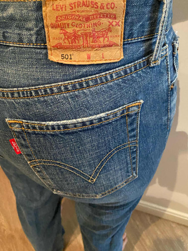 Calça Jeans Levis 501 Anos 90 Usada