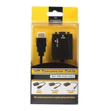 Convertidor Adaptador Hdmi A Vga Salida Audio 720 1080i 1080