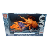 Animales Del Oceano Set Pulpo Y Tiburon En Caja Wabro 99578