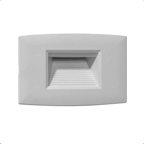 Balizador Branco Led 2w Embutir Caixa 4x2 3000k