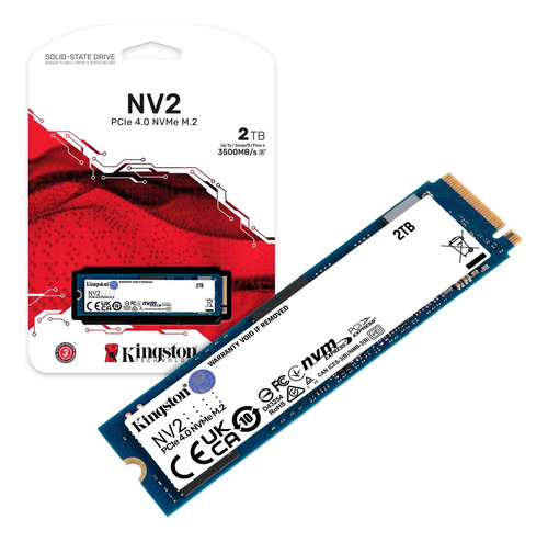 Disco Estado Solido Ssd 2tb Kingston Nv2 M.2 2280 Nvme Csi