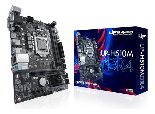 Placa Mãe Up-h510mdr4 Lga1200 Ddr4/nvme/(1 Ano )