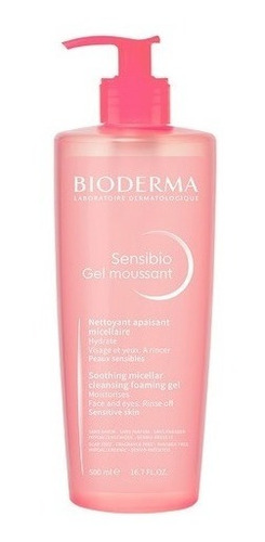  Gel Moussant Bioderma Sensibio Calma Pieles Rosaseas X 500