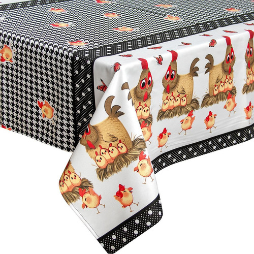 Toalha P/ Mesa 6 Lugares - Lindas Estampas 