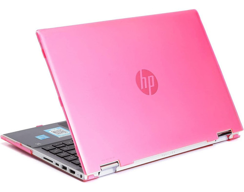 Funda Rigida Rosa Para  Hp Pavilion X360 14-dwxxx 2021-2022