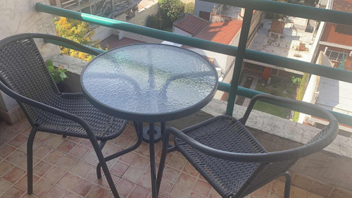 Juego De Mesa Y Sillas Exterior/balcon