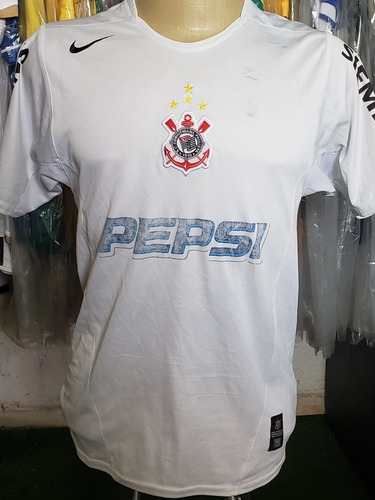 Camisa Corinthians Nike 2005 Titular Pepsi #10