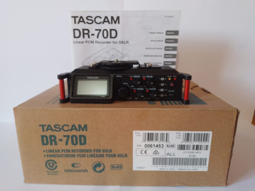 Gravador Tascam Dr 70 D