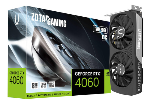 Zotac Gaming Geforce Rtx 4060 8gb Twin Edge Oc Dlss 3 8gb