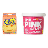 Kit Pasta The Pink Stuff Multiusos + Scrub Daddy Esponja X C