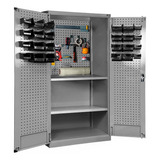 Armario Storage Compat 102x55x200cm Para 800 Kg Faa140360 Color Gris Oscuro