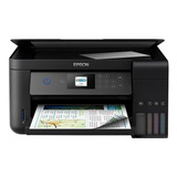 Impresora A Color Multifunción Epson Ecotank L4160 Con Wifi Negra 110v/220v