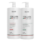 Kit Shampoo E Condicionador Profissional Itallian Color 2.5l