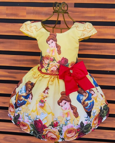 Vestido Temático Infantil Lindas