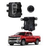 Faro Niebla Chevrolet Silverado 2016 2017 2018 Derecho Led