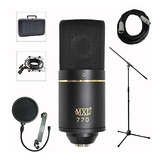 Mxl 770 Microfono  Profesional Condensador Estudio Kit