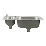 Cuba Inox Dupla Pia Cozinha Gourmet 70x50 Cm Guimmis.casa