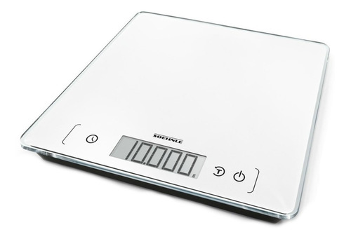 Balanza De Cocina Digital Soehnle Page Comfort 400 Pesa Hasta 10kg Blanca