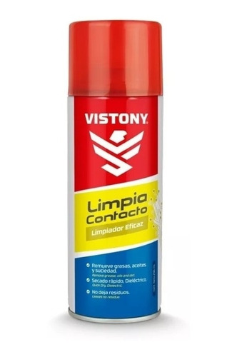 Limpiador De Contactos Electrónicos Vistony 296ml