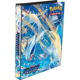 Álbum Pokémon Tempestade Prateada Lugia Vulpix + 10 Folhas