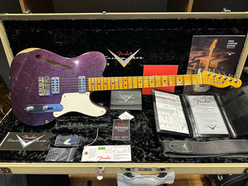 Fender Custom Shop Caballo Tono Ligero Telecaster Magenta