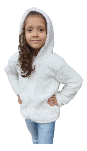 Jaqueta Infantil  Feminino Teddy Bem Fofa Outono Inverno 