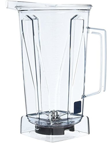 Envase Transparente Vitamix Con Cuchilla Y Sin Tapa, 64 Onza