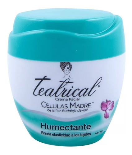 Teatrical Crema Facial Humectante Celulas Madre X 100 G