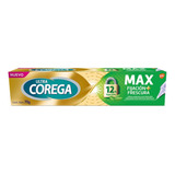 Ultra Corega Max Fijación+frescura 12h X70g Menta