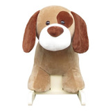 Montable Mecedora Infantil De Peluche Grande 