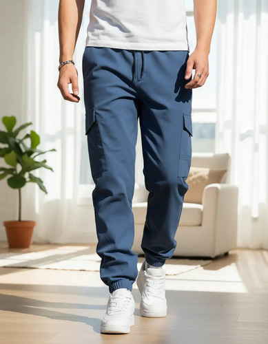 Pantalones De Trabajo Para Hombre Jogging Casual
