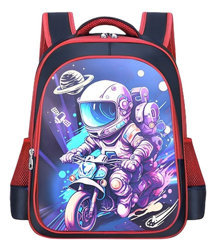 Mochila Escolar Dinosaurios Astronautas Para Niño Niña