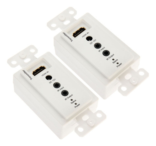 Extensor De Placa De Pared Hdmi Single Cat5e/6 De 50 Metros