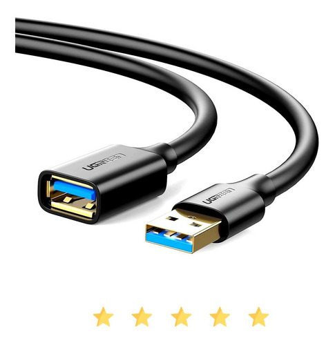 Cabo Rápido Resistente Extensão Usb A Macho E Fêmea