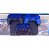 Console Playstation 4 Fat - 500gb + 3 Controles Dualshock 4