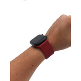 Malla Correa Smartwatch Metalica 44/42 Mm T500 W26 Color Rojo