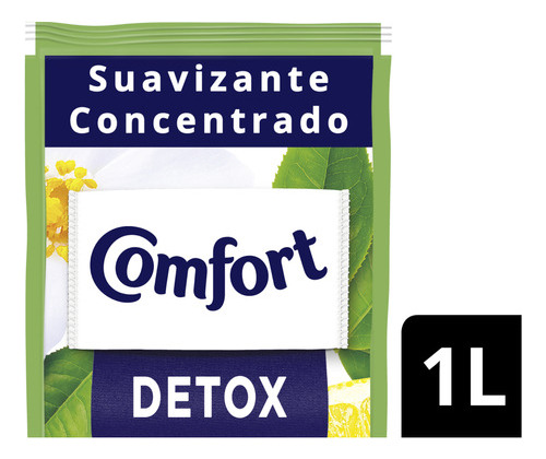 Comfort Suavizante Concentrado Detox Doypack 1lt Comfort