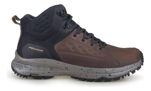 Bota Pegada Masculina Trail Trekking 150402 Café