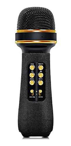 Ws-898 Karaoke Micrófono-bocina Bluetooth Portátil 7 En 1