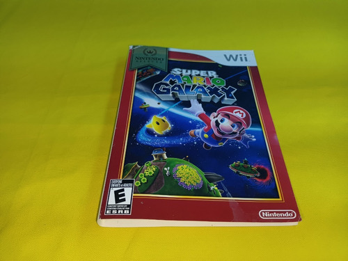 Portada Original Super Mario Galaxy Wii