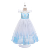 Vestido Isa Elsa De Frozen 2 Para Niñas Y Niños