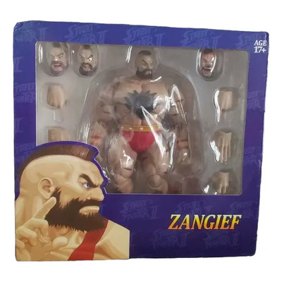 Figura De Acción Zangief Street Fighter 2 Aniversary (Reacondicionado) | Envío gratis