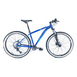 Mountain Bike Absolute Nero 4 Aro 29 17 12v Freios De Disco Hidráulico Cor Azul