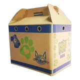 Box Pet Caja Transportadora Paño Pet Gatos